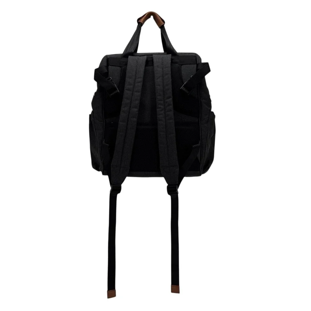 Hap Tim - Wallababy Baby Diaper Bag Backpack Black (No Changing‎ Pad Included)